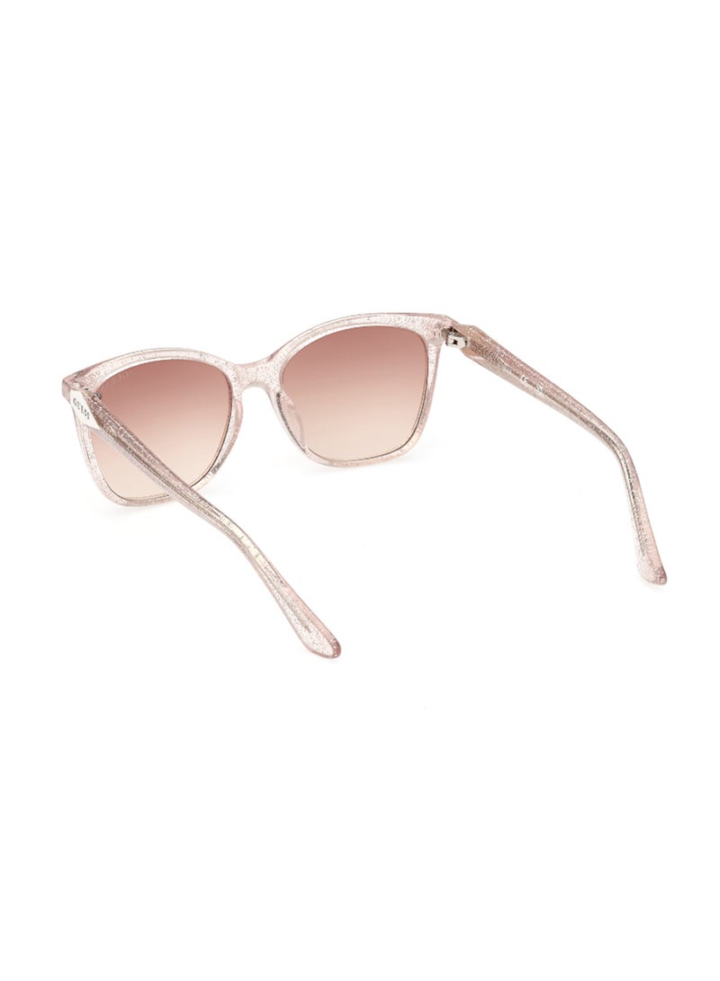 GUESS Men's Rectangular Shape Eyeglass Frames - GU5009703257 - Lens Size: 57 Mm - Pale Gold - Image 3