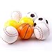 Wang-Data WangData 24 Pack 25 inchs Foam Sports Balls Mini Stress Balls Soccer Ball Basketball Tennis Baseball Squishies Pressure Relieving Health Balls - Image 2