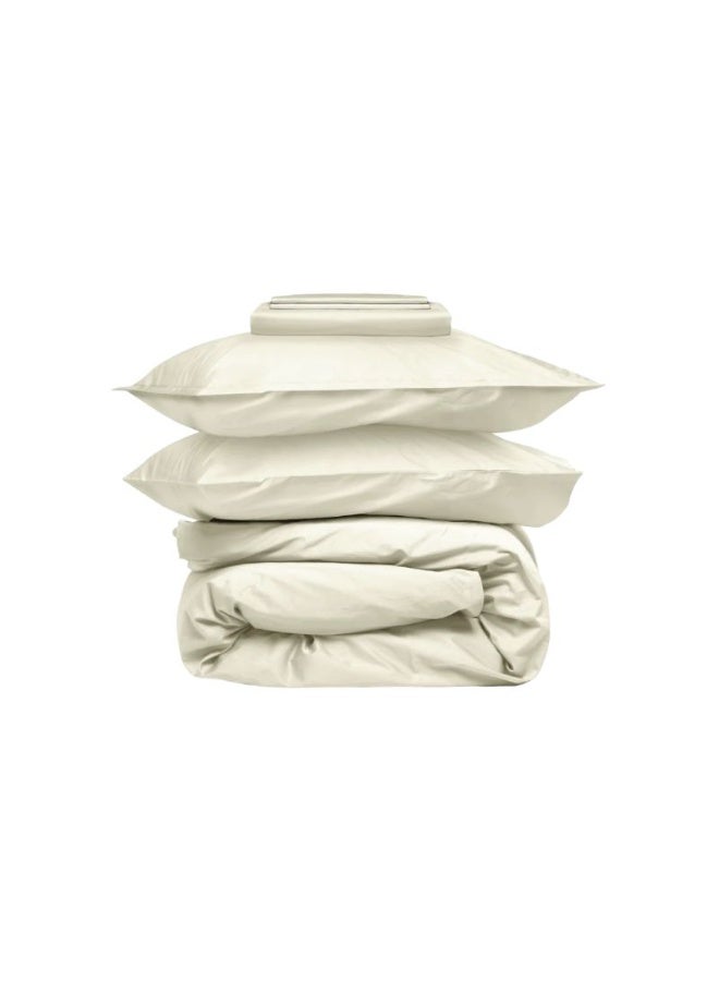 Giza Cotton Classic Combo - Ivory - Queen