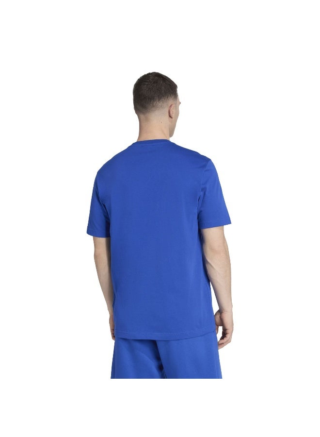Adidas Messi Tee Blue Football T-Shirts For Men XS - Image 3