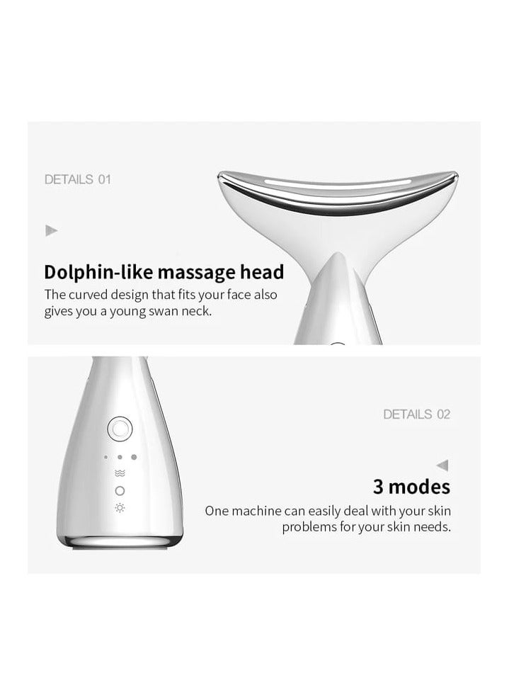 Electric Neck Beauty Instrument White - Image 4
