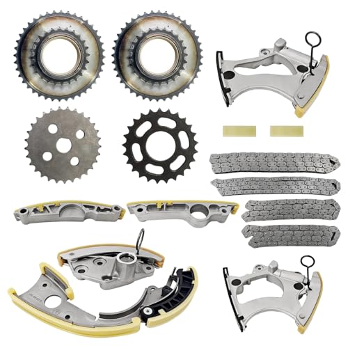 QuenPenge Engine Timing Chain Kit Compatible with Audi A6, A7 2012-2016, fits for A8, Q5, S4, S5 2013-2016, for Q7 2013-2015, 3.0T V6 DOHC Supercharged Only (16PCS) - Image 4