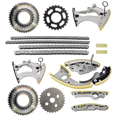 QuenPenge Engine Timing Chain Kit Compatible with Audi A6, A7 2012-2016, fits for A8, Q5, S4, S5 2013-2016, for Q7 2013-2015, 3.0T V6 DOHC Supercharged Only (16PCS) - Image 2