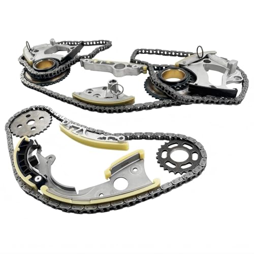QuenPenge Engine Timing Chain Kit Compatible with Audi A6, A7 2012-2016, fits for A8, Q5, S4, S5 2013-2016, for Q7 2013-2015, 3.0T V6 DOHC Supercharged Only (16PCS) - Image 1