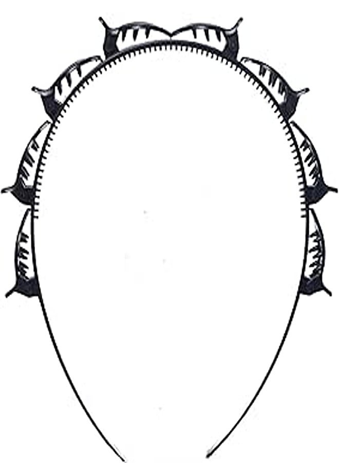 Girls Styling & Styling Headband Black-120 TH - 8