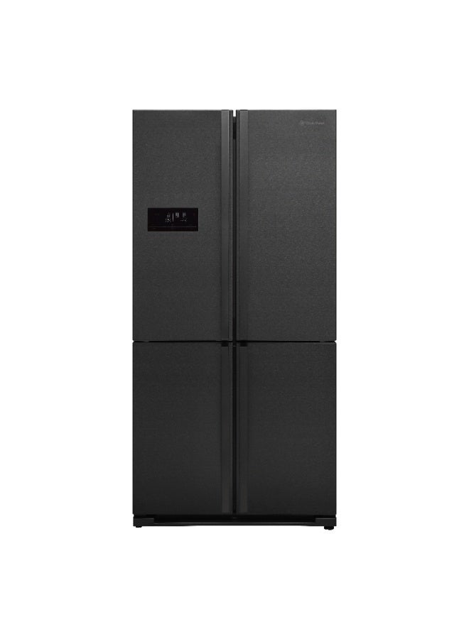 White Point Refrigerator 4 doors 565 liters digital screen Dark stainless - Inverter- turky