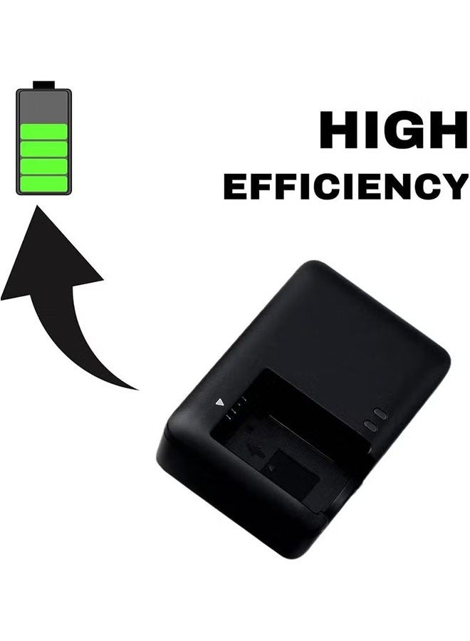 CB-2LC NB-10L Battery Charger Compatible with Canon EOS Rebel: CB-2LC CB-2LCE PowerShot SX40 HS SX50 HS SX60 HS G1X G3X G15 G16 Digital Camera with Power Supply Cord, Black - Image 3