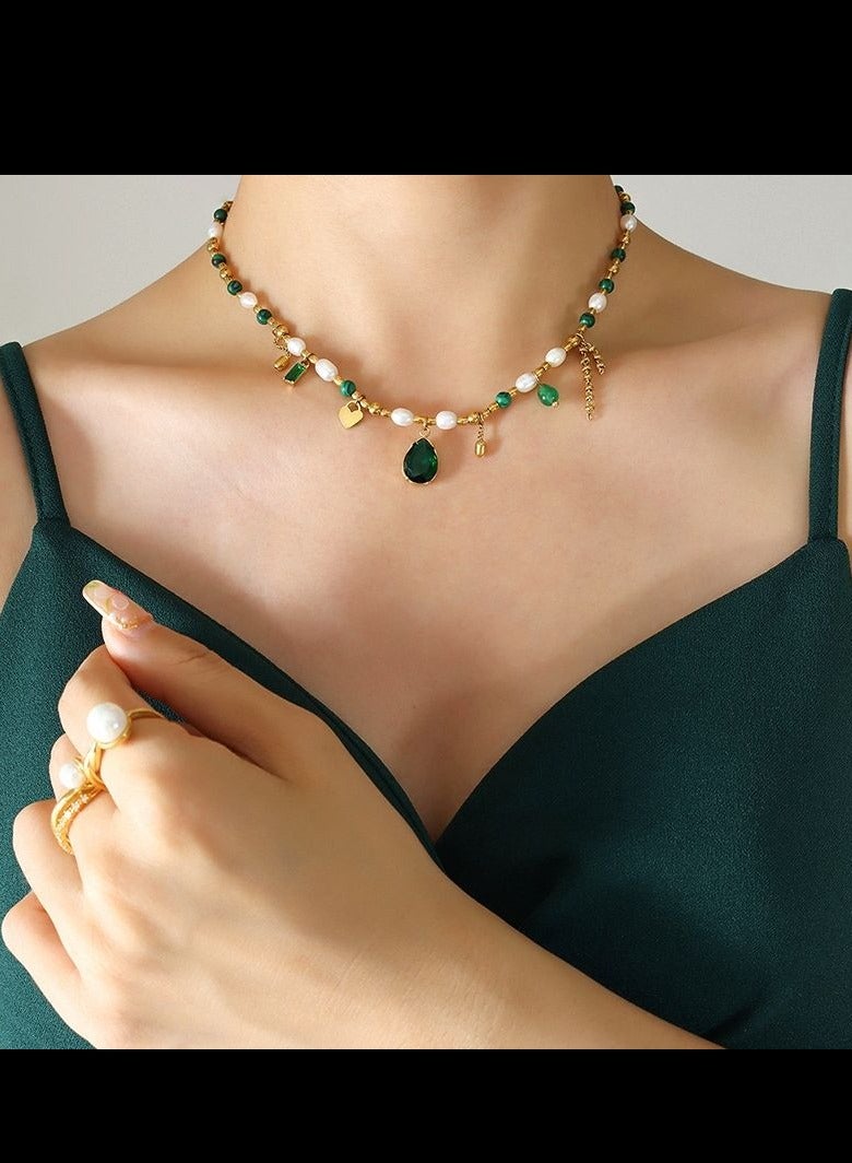 Vibez Jewelz 18K gold plated Stainless steel necklace, Intensity - Image 4