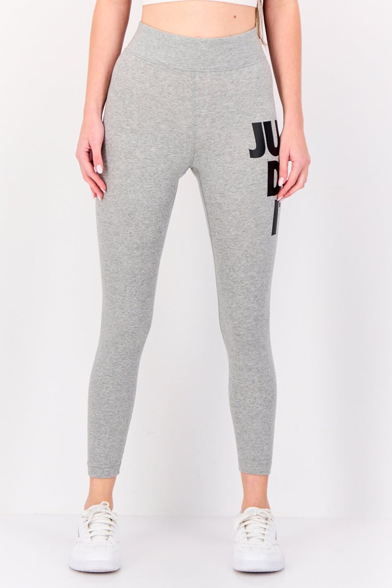 Nike Women Sportswear Fit Pull On Training Leggings, Grey - Image 1