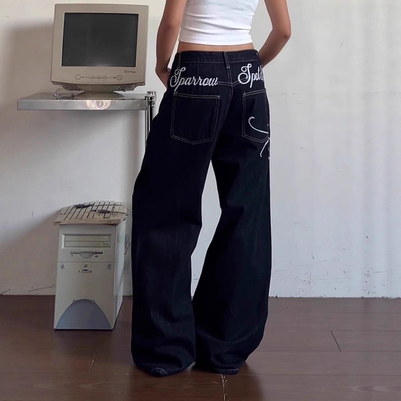 Unisex Casual Daily Denim Jeans - Image 5