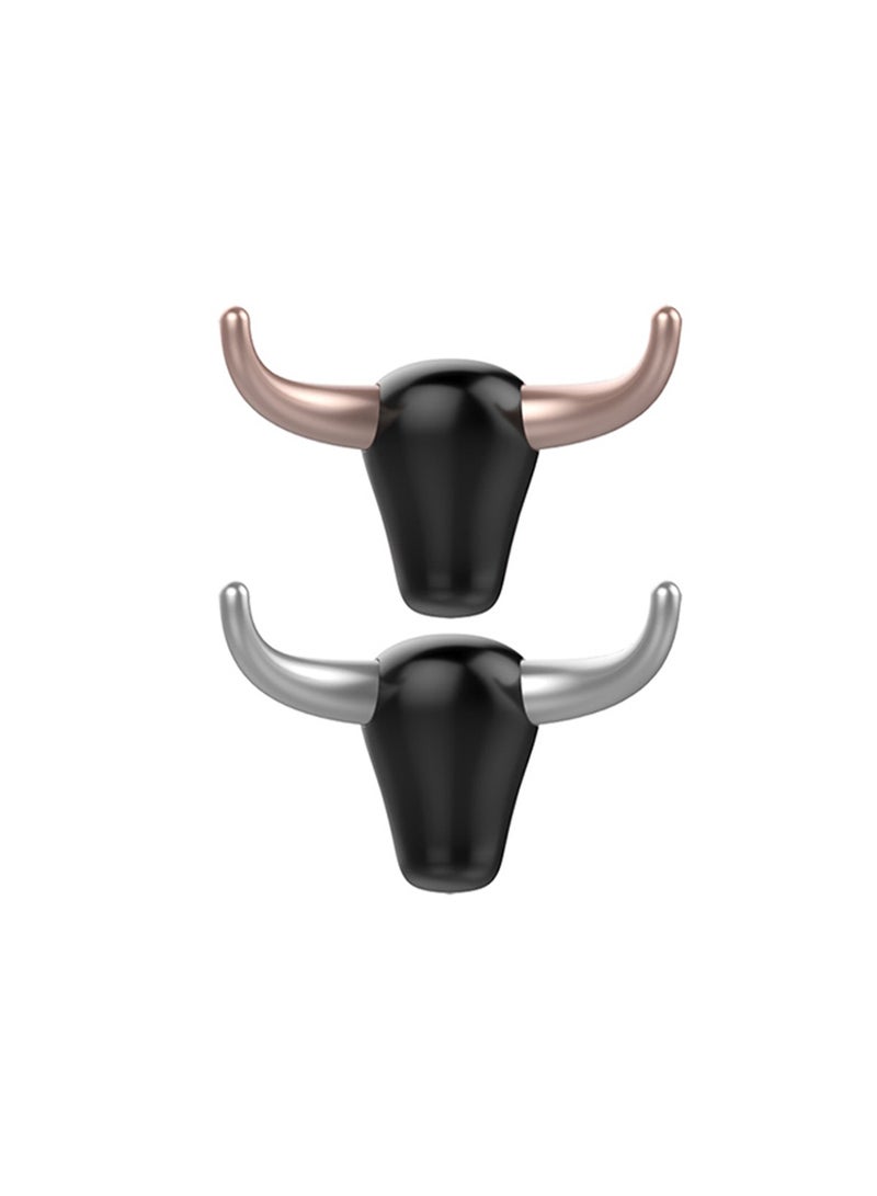 Plastic Hook Bull-shaped 2 Pcs - Image 3