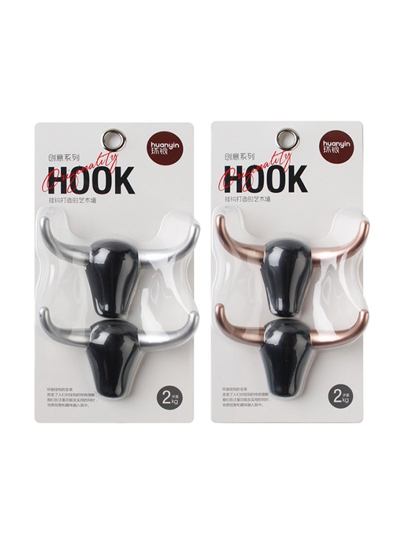 Plastic Hook Bull-shaped 2 Pcs - Image 4