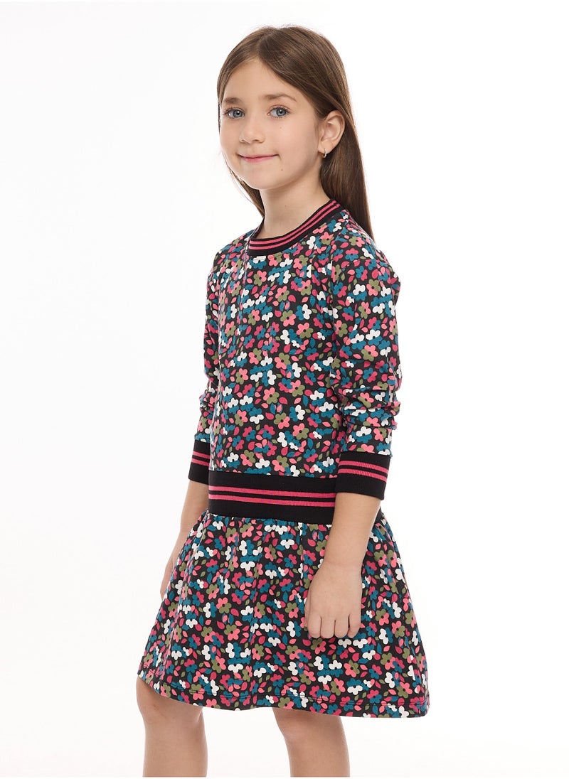 فكتور اند جين فستان مطبوع بألوان متعددة - Image 4