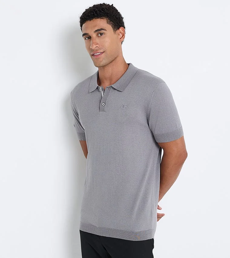 بين شيرمان Ben Sherman Men's Short Sleeve Solid Polo Tees