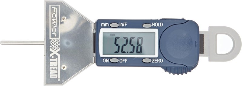 Fowler X-Tread Tire Gauge with LCD Display, 1" Maximum Measurement - Image 1