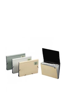 Foldermate Foldermate FE-533-BF PolyMaster Expandng File A4 13 Pocket, Buff 