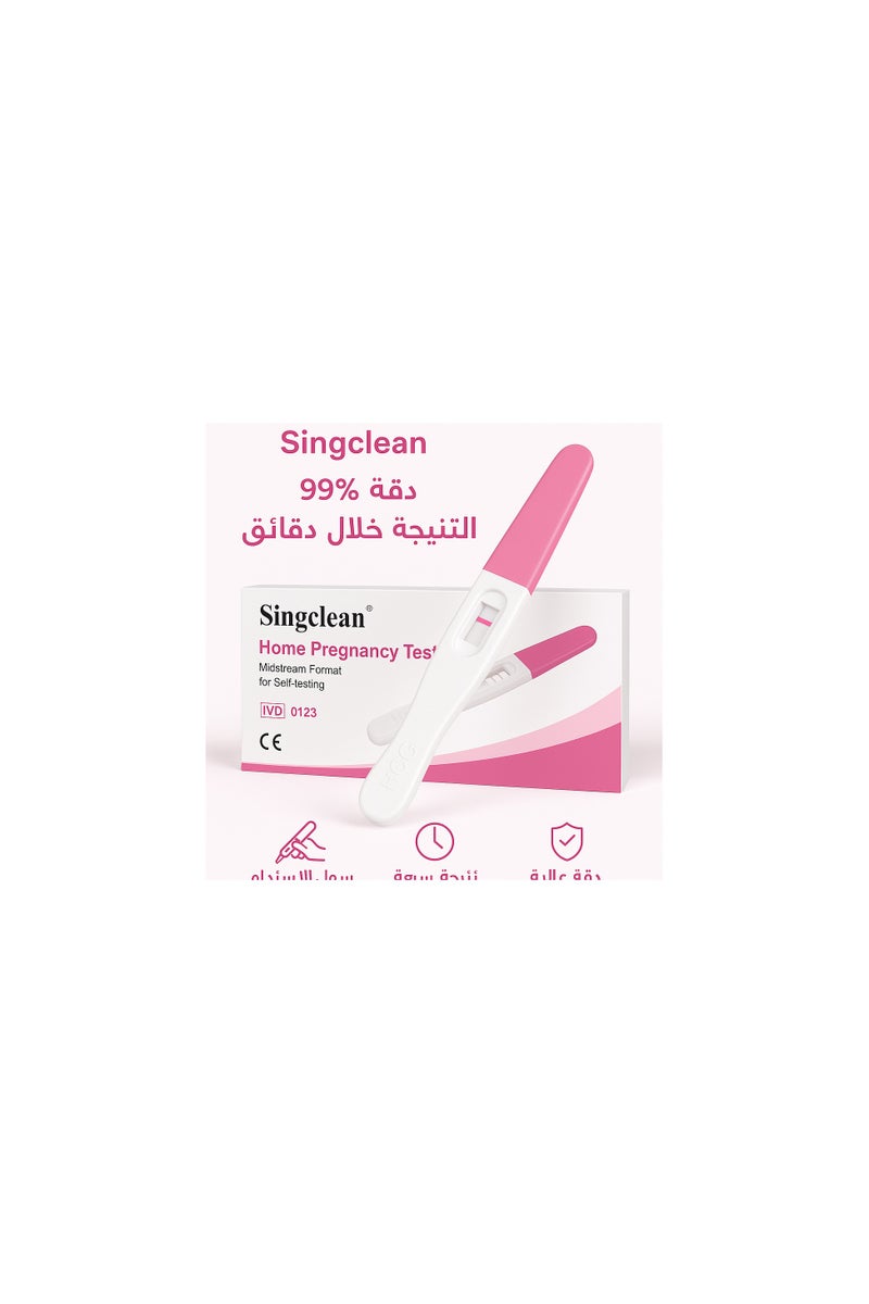Singclean Special Offer: Singclean HCG Midstream Pregnancy Test - Pack of 3  - Image 4