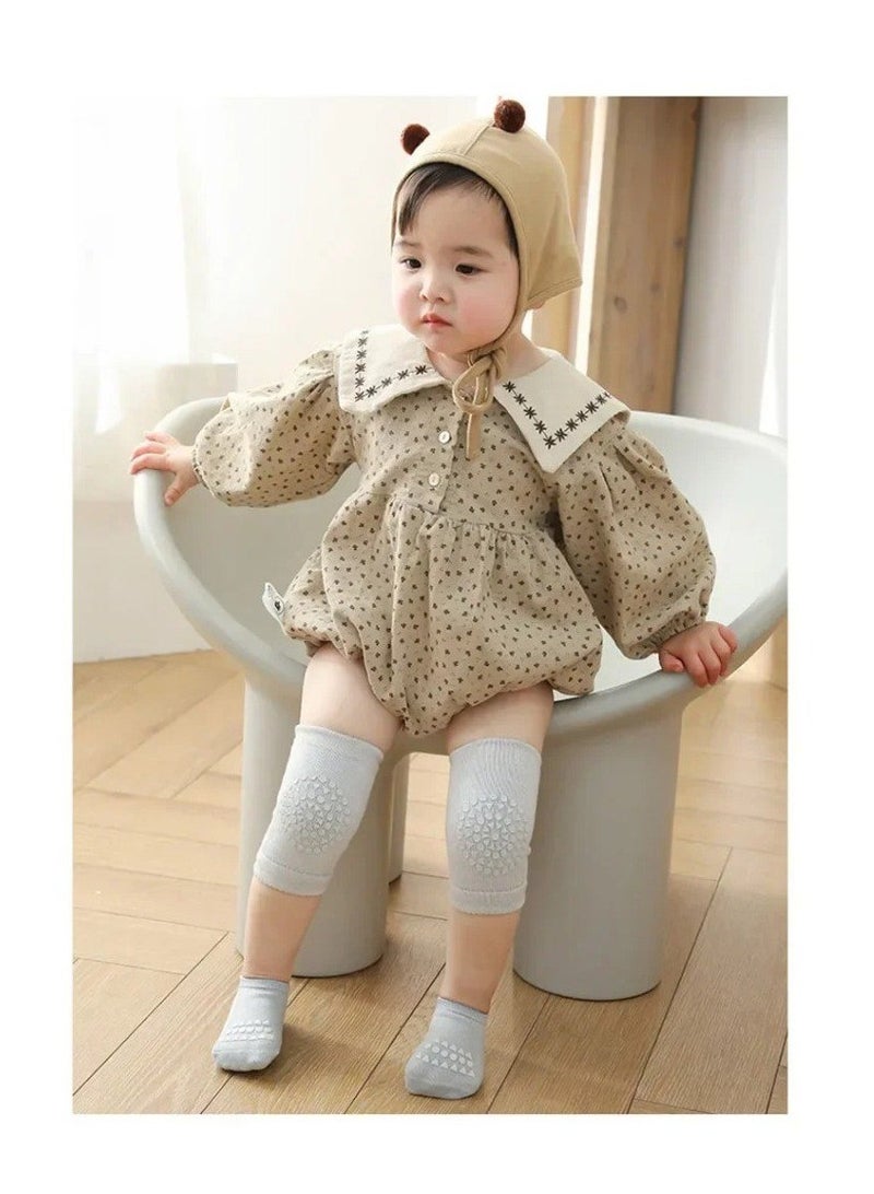 Thin Anti-Slip Baby Knee Pads Protector Cover Sets for Crawling Convenient Baby Pad Knee Socks - Image 1
