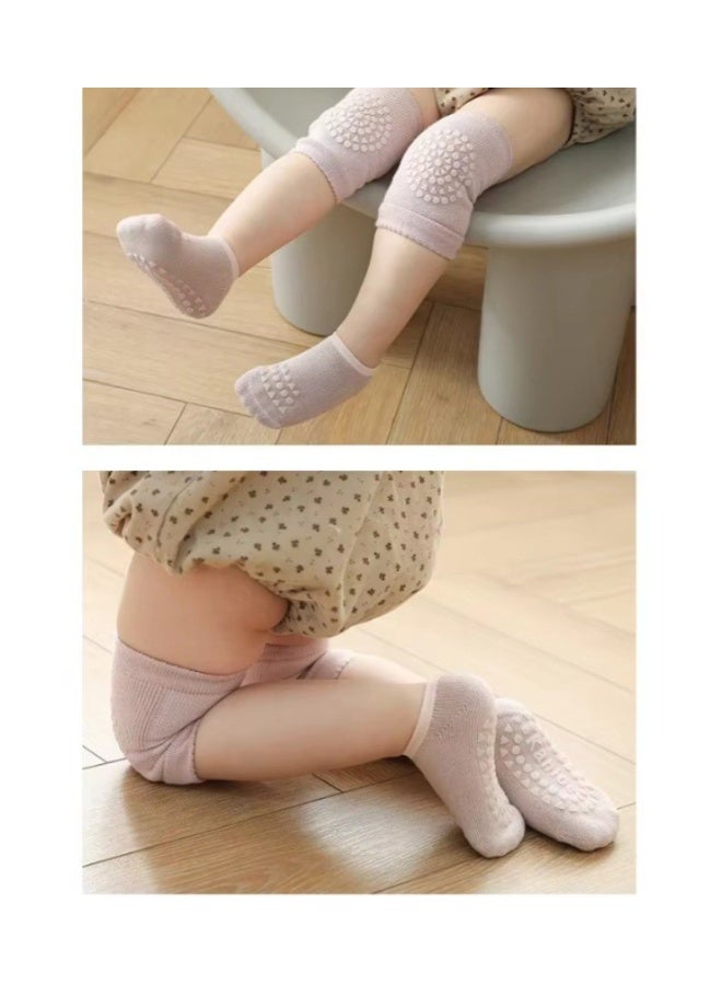 Thin Anti-Slip Baby Knee Pads Protector Cover Sets for Crawling Convenient Baby Pad Knee Socks - Image 3