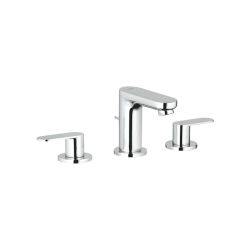 GROHE 2019900A Eurosmart Cosmopolitan 8Inch Widespread TwoHandle SSize Bathroom Faucet 12 GPM Chrome - Image 1