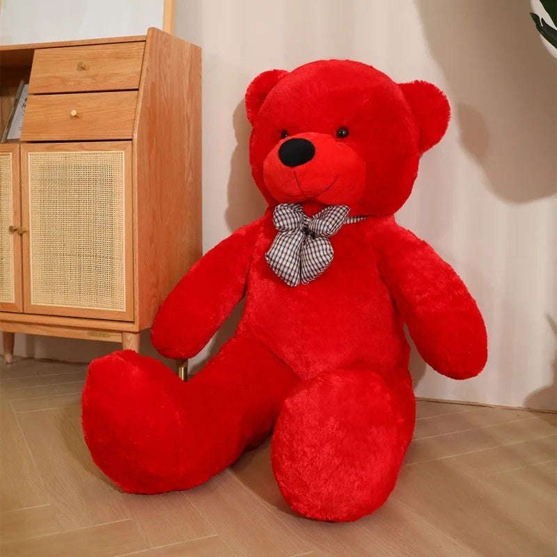 Y&D Big Bear Teddy Bear Doll 1.6m Plush Panda Hugging Bear Stress Relief Toy for Girls' Birthday - Image 4
