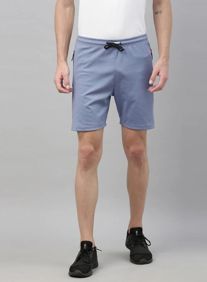 Bushirt Side Tape Drawstring Shorts with Zipped Pockets by Styli