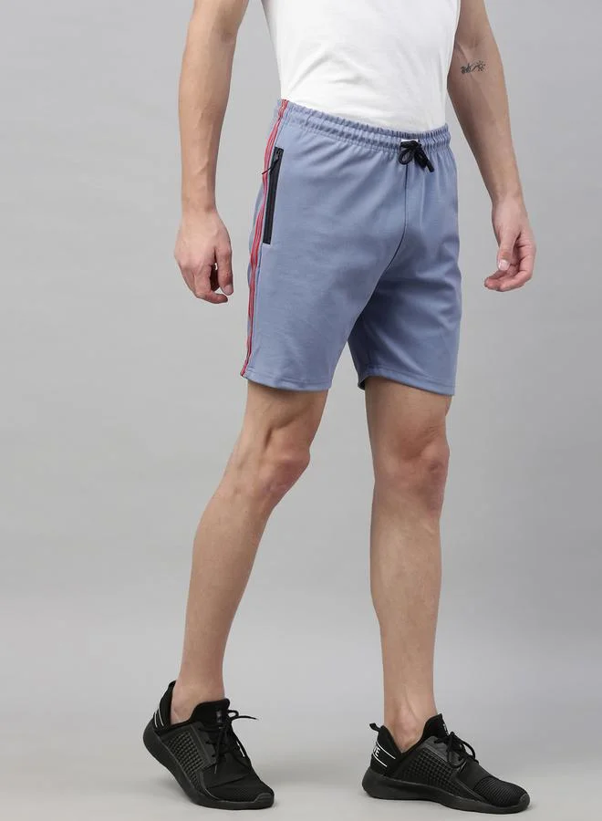 Bushirt Bushirt Side Tape Drawstring Shorts with Zipped Pockets