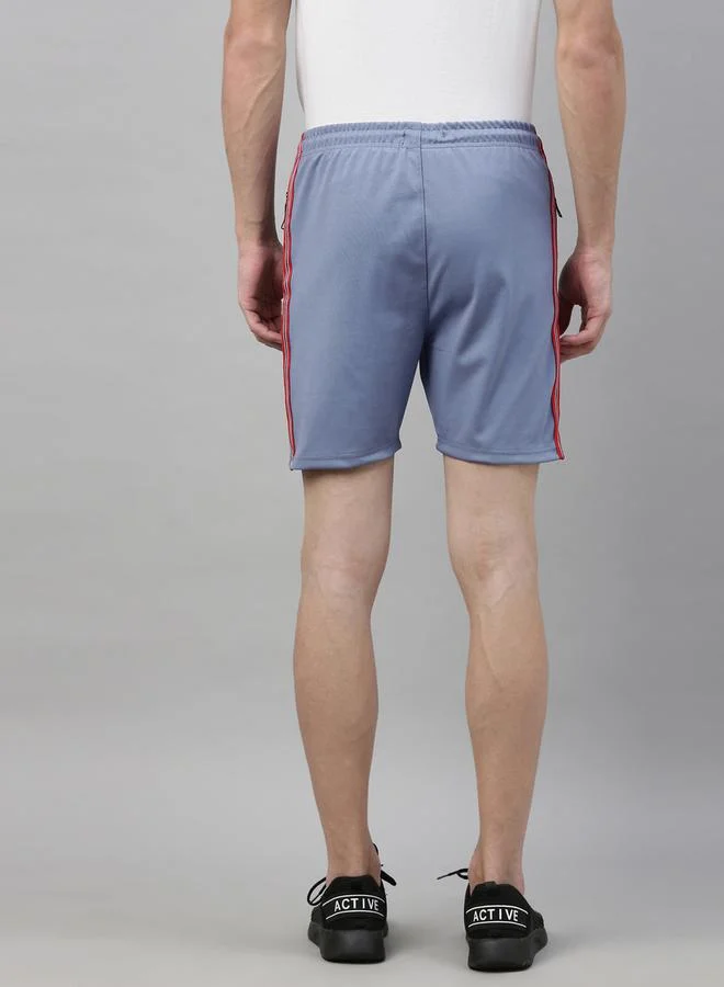 Bushirt Bushirt Side Tape Drawstring Shorts with Zipped Pockets