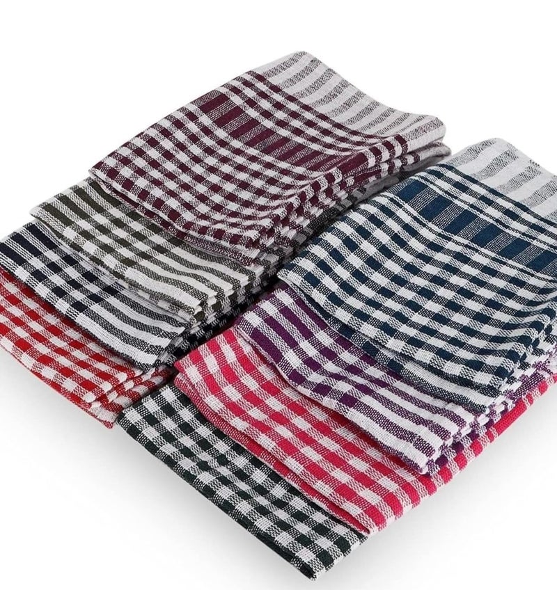 VRCT Highly Absorbent Big Size 20X20inch 100% Cotton Multipurpose Kitchen, Chapatis Napkin and Cleaning, Cotton Kitchen Towel Duster, Kitchen Clothes for Roti Pack of 3 - Image 5