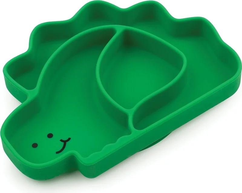 بمبكنز Silicone Vacuum Plate - Dinosaur