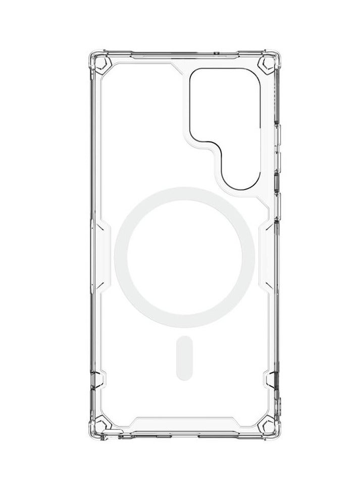 Nillkin nature series tpu cover Compatible with MagSafe for Samsung Galaxy S23 Uitra - Clear - Image 4