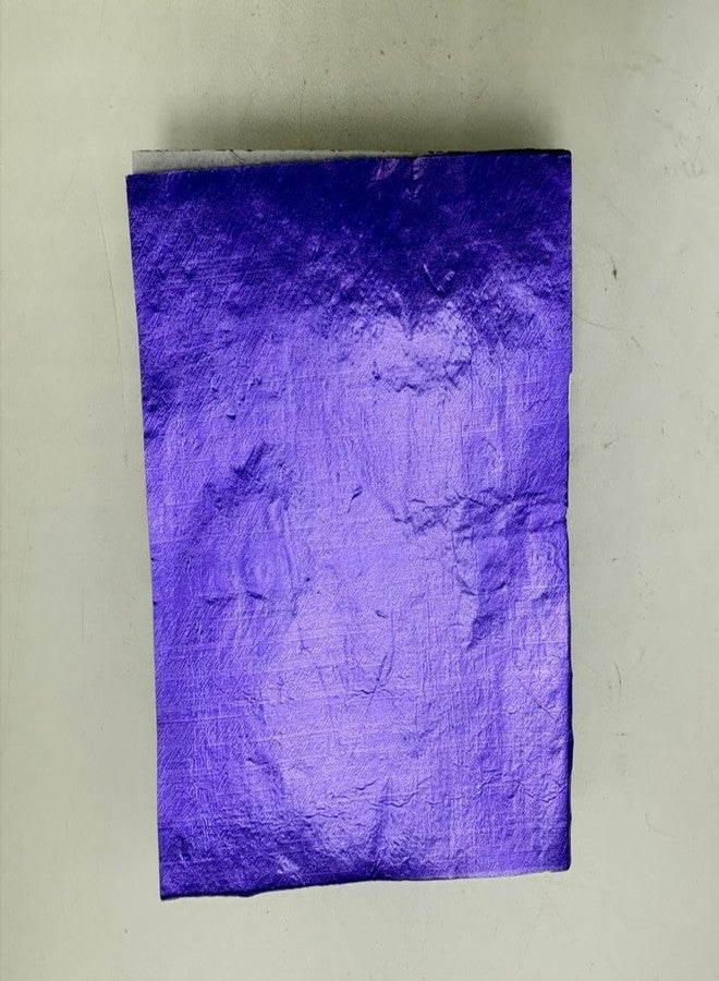 Self Lub Aluminum Foil Chocolate Wrappers - Candy Wrapping Sheets for DIY Chocolates, Sweets & Gifts | Food-Grade, Decorative & Easy-to-Use Foil Wraps (Purple, Pack of 2 (500 Counts)) - Image 4