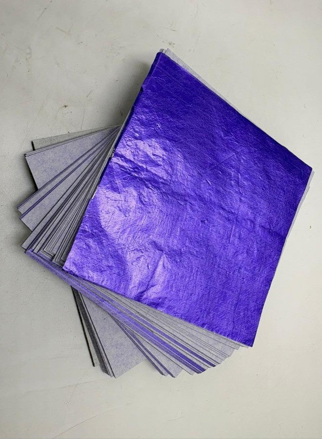 Self Lub Aluminum Foil Chocolate Wrappers - Candy Wrapping Sheets for DIY Chocolates, Sweets & Gifts | Food-Grade, Decorative & Easy-to-Use Foil Wraps (Purple, Pack of 2 (500 Counts)) - Image 3