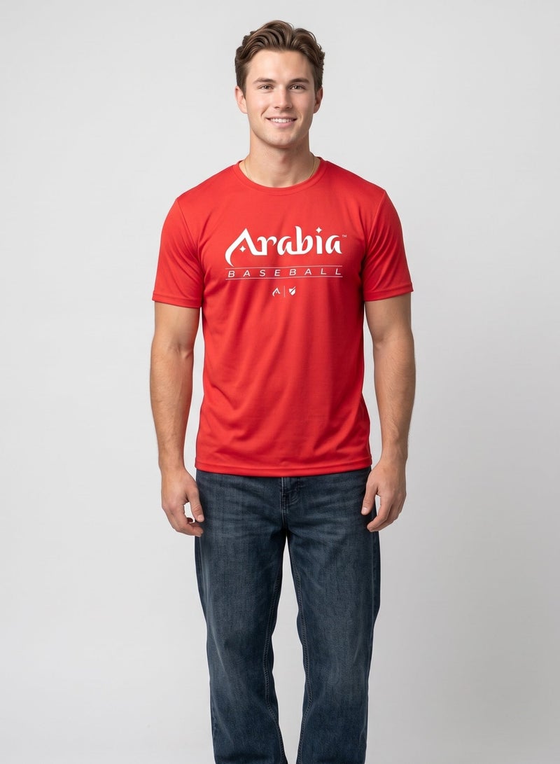 Baseball United Arabia Wolves Men's Dugout T-Shirt - Image 2