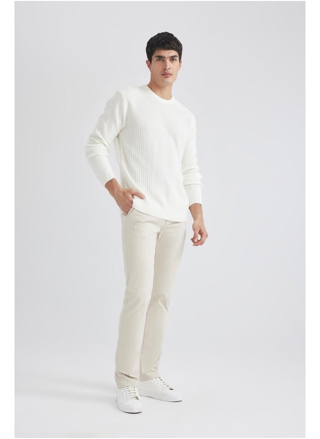 DeFacto - Man Regular Fit Chino Chino Trousers - Image 1