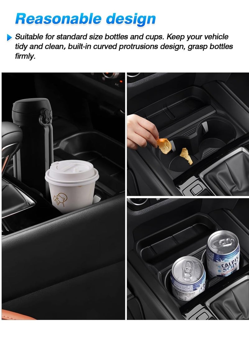KASTWAVE Center Console Cup Holder, Car Cup Holder Expander, Cup Holder Insert for 2023 2024 2025 Mazda CX-50, Keeps Large Drink Cups Secure - Image 3