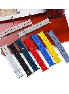Generic Soft Silicone Band Wrist Strap For Apple Ultra Watch 42mm 44mm 45mm 49mm  - Image 2