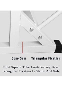 ULTIMAX Adjustable Squat Stands Rack Barbell Stand Home Gym Strength Training  - Image 4