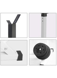 ULTIMAX Adjustable Squat Stands Rack Barbell Stand Home Gym Strength Training  - Image 2