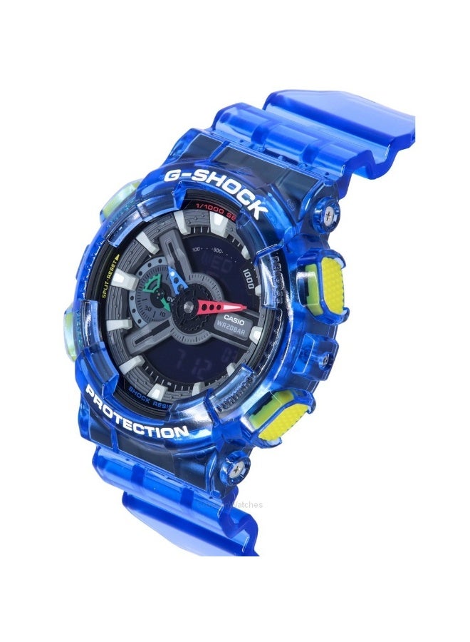 Casio G-SHOCK GA-110JT-2ADR, Analog Digital Watch, Shock Resistant, 200M Water Resistant, LED Light, World Time, 1/1000 Stopwatch, Countdown Timer, 5 Alarms - Image 2
