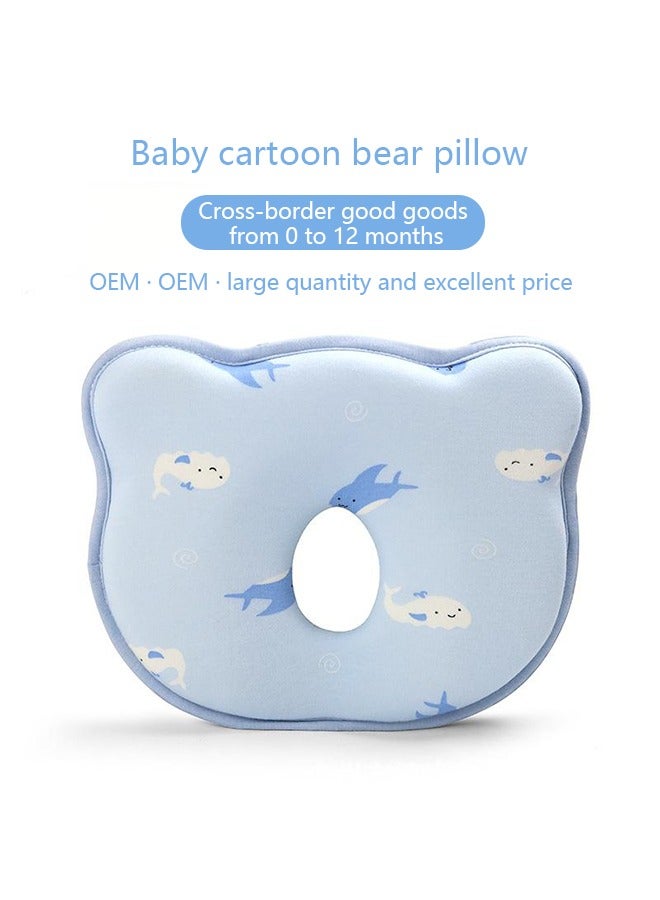 HaveDream Newborn Head Pillow, Baby Anti-Tilt Head Shaping Pillow - Baby Head Shape Correction Artifact - Image 1