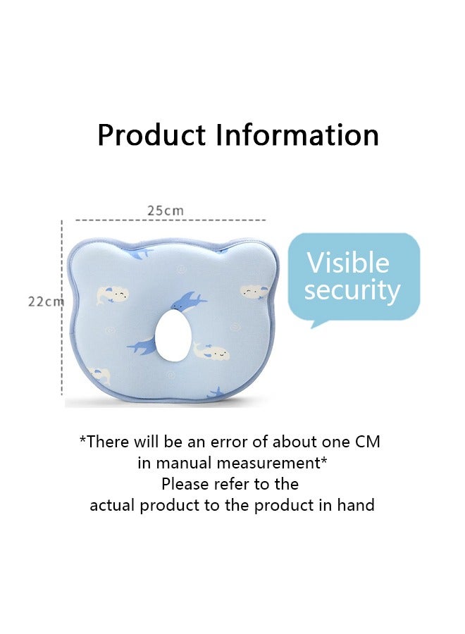 HaveDream Newborn Head Pillow, Baby Anti-Tilt Head Shaping Pillow - Baby Head Shape Correction Artifact - Image 2