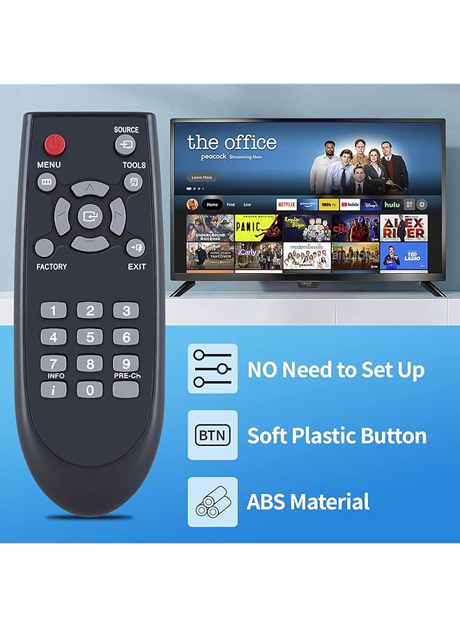 إيروريكس جهاز التحكم عن بعد Aa81 00243A بديل مناسب لجهاز التحكم عن بعد Aa8100243A Tm930 من سامسونج للتلفزيون - Image 5