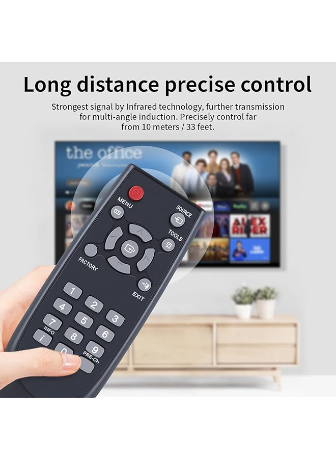 إيروريكس جهاز التحكم عن بعد Aa81 00243A بديل مناسب لجهاز التحكم عن بعد Aa8100243A Tm930 من سامسونج للتلفزيون - Image 3
