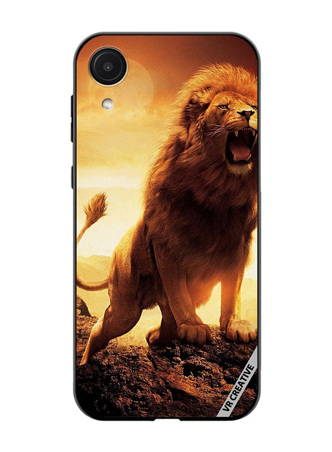 VR CREATIVE Protective Case Cover For Samsung Galaxy A03 Core Lion King Design Multicolour - Image 1