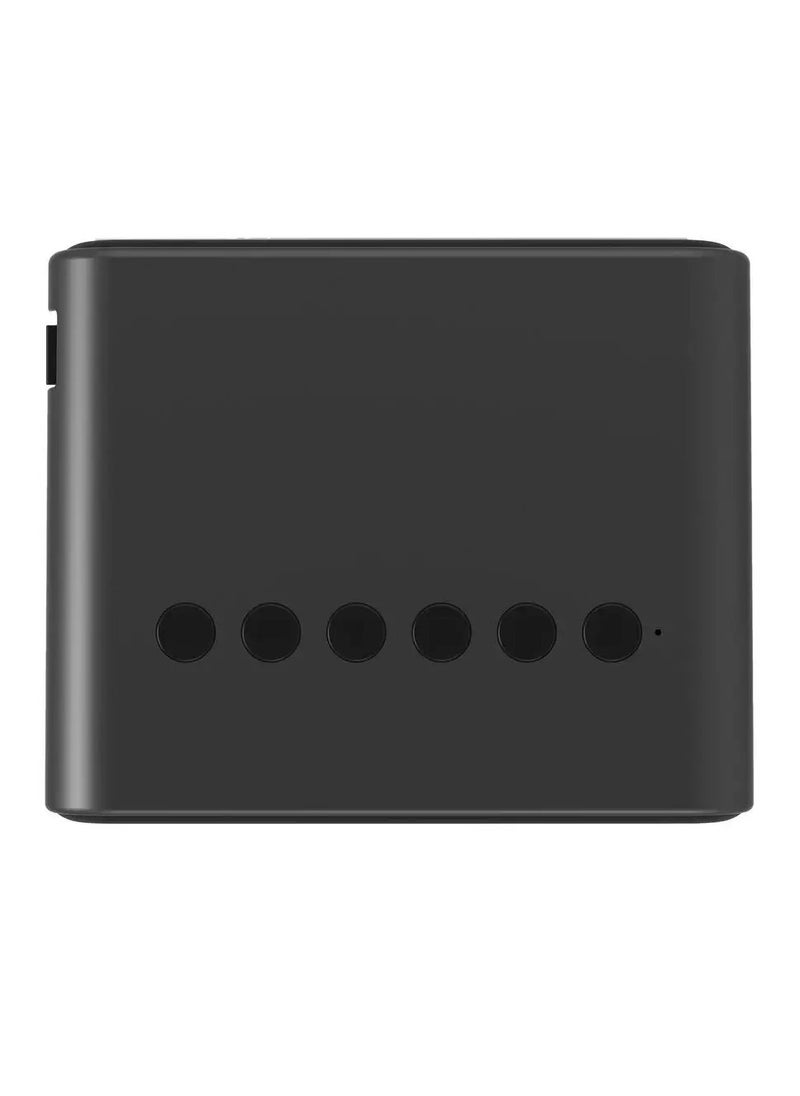 DIGI CORE - Mini Projector YT500 Smart Projector Full HD 1920X1080P Video Projector Portable Projector Compatible With Android/iOS/Windows/TV/HDMI/USB Mobile Projector Remote Control Built-In Speaker Black - Image 1