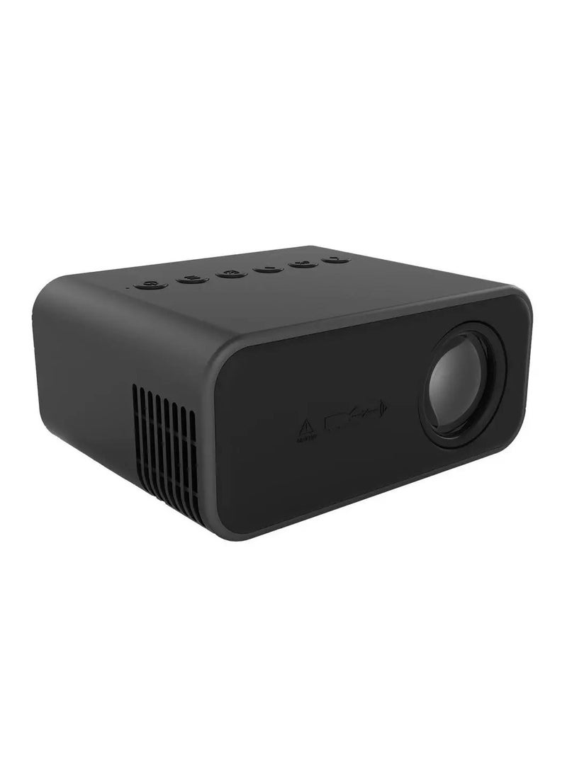 DIGI CORE - Mini Projector YT500 Smart Projector Full HD 1920X1080P Video Projector Portable Projector Compatible With Android/iOS/Windows/TV/HDMI/USB Mobile Projector Remote Control Built-In Speaker Black - Image 1