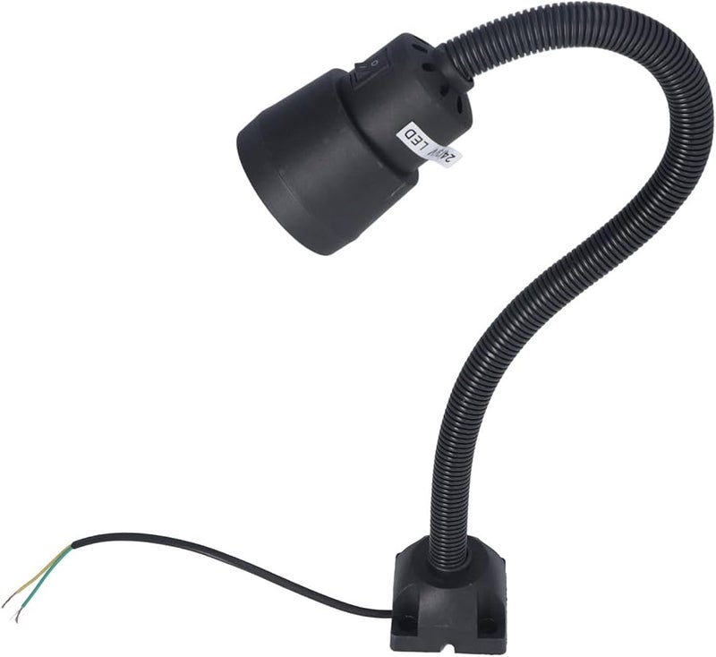 مصباح آلة LED بقوة 5 واط، قضيب مرن قابل للدوران 360 درجة، إضاءة ورشة عمل CNC، 24 فولت 36 فولت - Image 5