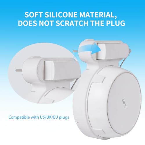 Wabracket Wall Mount Bracket fo Deco WiFi 7, Router Wall Holder for TP-Link BE23/BE25/BE3600/BE5000, Cord Management and Space Saving.Easy Installation to TP-Link WiFi 7 System(3Pack) - Image 5