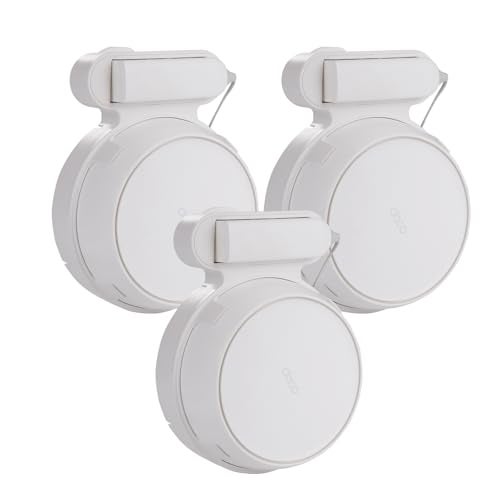 Wabracket Wall Mount Bracket fo Deco WiFi 7, Router Wall Holder for TP-Link BE23/BE25/BE3600/BE5000, Cord Management and Space Saving.Easy Installation to TP-Link WiFi 7 System(3Pack) - Image 1
